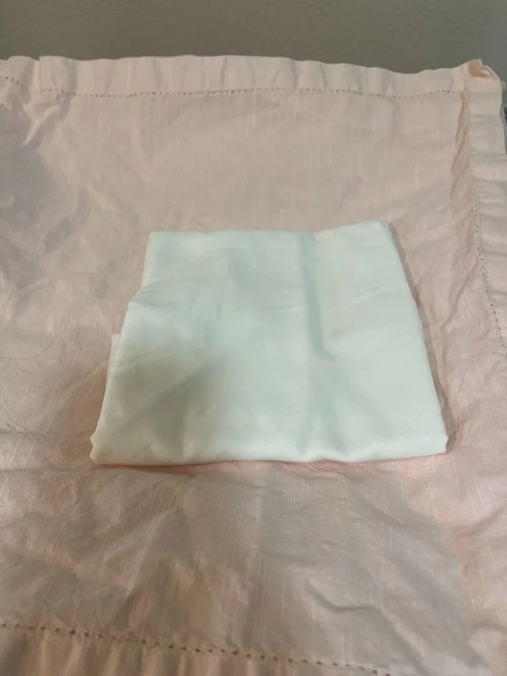 WEDDING HEMSTITCH NAPKINS- $8 each 165 available